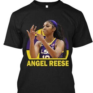 Angel Reese LSU Player Basketball Retro Sports College Fan Graphic T-Shirt 24